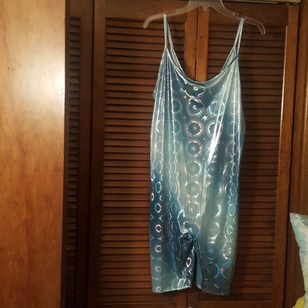 Fashionnova Holographic Romper